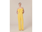 Combinaison Coeur Jaune en Polyester