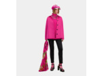 Fringe Double Face Jacket fushia