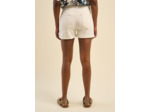 Short en jean avec revers