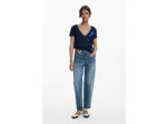 T-Shirt À Manches Courtes En Maille – Femme