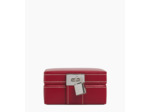 Boite à bijoux de voyage en cuir