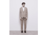 Veste Costume 2 Boutons beige melange