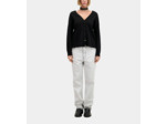 Pull Avec Faux Boutons Dos black