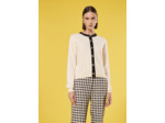 Gilet Gaëlle Ecru en Laine