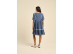 Robe courte détails broderies