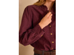 Blouse SERAPHINE en velours 100% coton