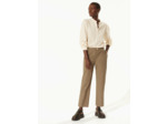 Pantalon droit fauve