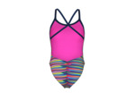 Maillot de bain arena Performance Racing Stripe XCriss Cross Back pour femmes