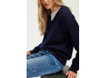 Pull en laine aux manches ajourées - JIOTI