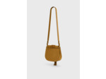 Besace en cuir velours - CAMILLE