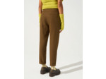 Pantalon droit kaki bronze