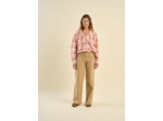 Pantalon droit à pont