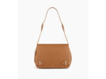Sac bandoulière moyen modèle Simone en cuir grainé