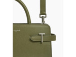 Sac à main moyen modèle Emilie en cuir grainé