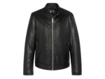 Blouson motard, cuir d'agneau