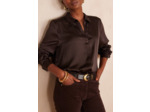 Blouse en satin CARLA