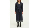 Robe longue cintrée imprimée - SYLVIA