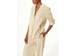 Veste rayure naturelle