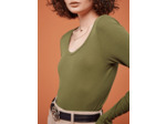 T-shirt kaki