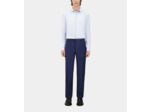 Pantalon de costume classique poches italiennes navy
