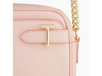Sac bandoulière Laura en cuir lisse