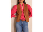 Gilet en cuir PERLIN