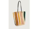 Cabas coloré cloé raphia multico