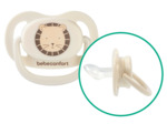 Kit 4 biberons verre  Beige