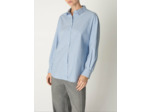 Chemise eza ecru rayures bleu