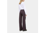 Pantalon Tailleur Large Marron brown