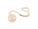 Lot de 2 attaches tétine  Beige Et Vert