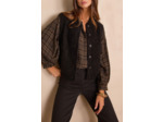 Gilet sans manches LOULOU en mohair et laine