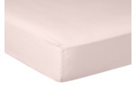 DRAP HOUSSE | Pure White Percale Lavée - Pink