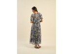 Robe longue à imprimé floral