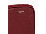 Etui téléphone en cuir grainé