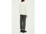 Pull écru ajouré en laine - JULICIA