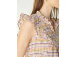 Blouse isis carreaux multico
