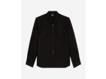 Chemise a manches longues poches plaquees black