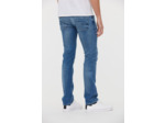 Jean taille medium, coupe droite