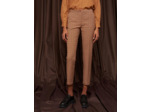 Pantalon droit carreaux d automne