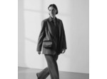 Sac pochette avec bandoulière amovible Charlotte en cuir lisse