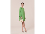 Robe Ruoda Vert en Polyester