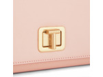 Grand sac bandoulière Eva en cuir grain caviar