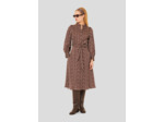 Robe Rivoltina Chocolat en Viscose