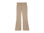 Pantalon flare beige-brown