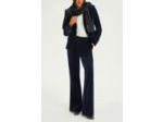 Pantalon large en velours lisse - NAIS