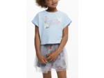 T-Shirt À Manches Courtes En Maille – Fille