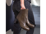 Bottines hiver Femme Romy Kaki