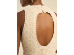 Robe en guipure dos nu