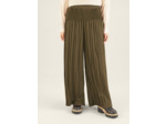 Pantalon large bronze